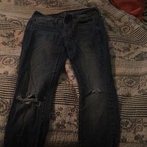 American eagle jeans size 0